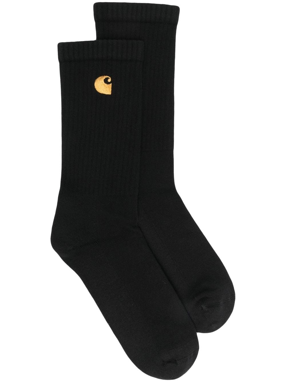 Carhartt WIP Chase logo-embroidered socks - Black von Carhartt WIP