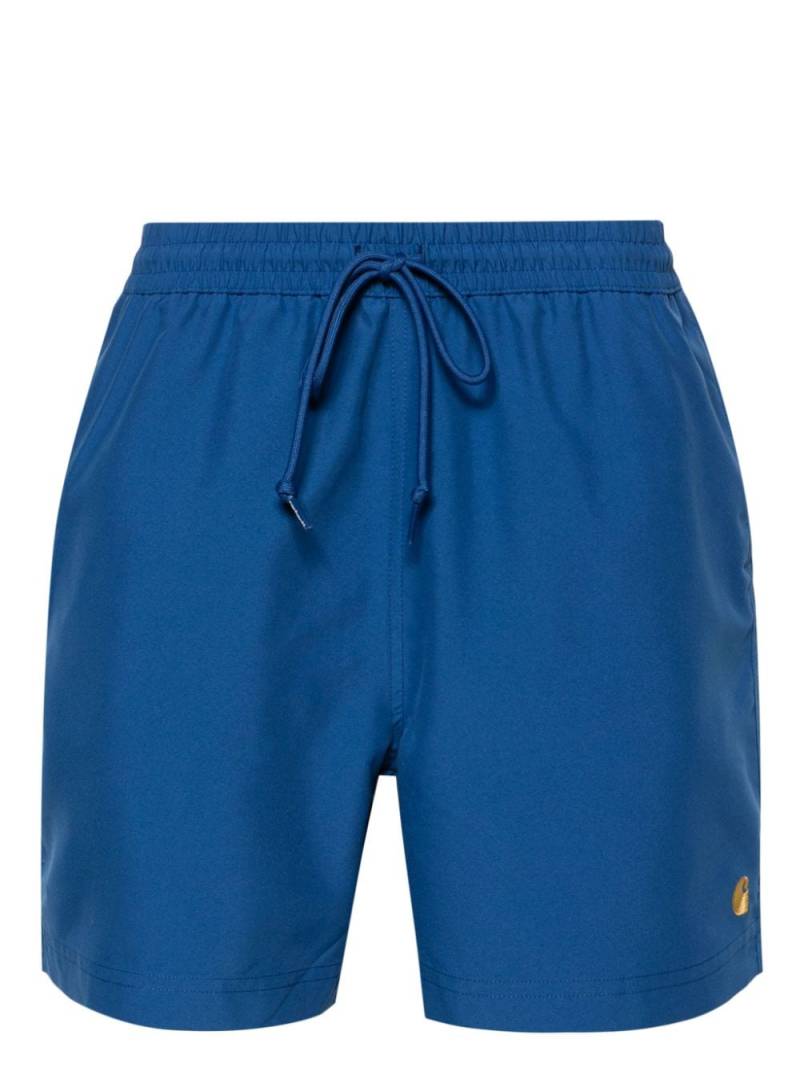 Carhartt WIP Chase logo-embroidered swim shorts - Blue von Carhartt WIP