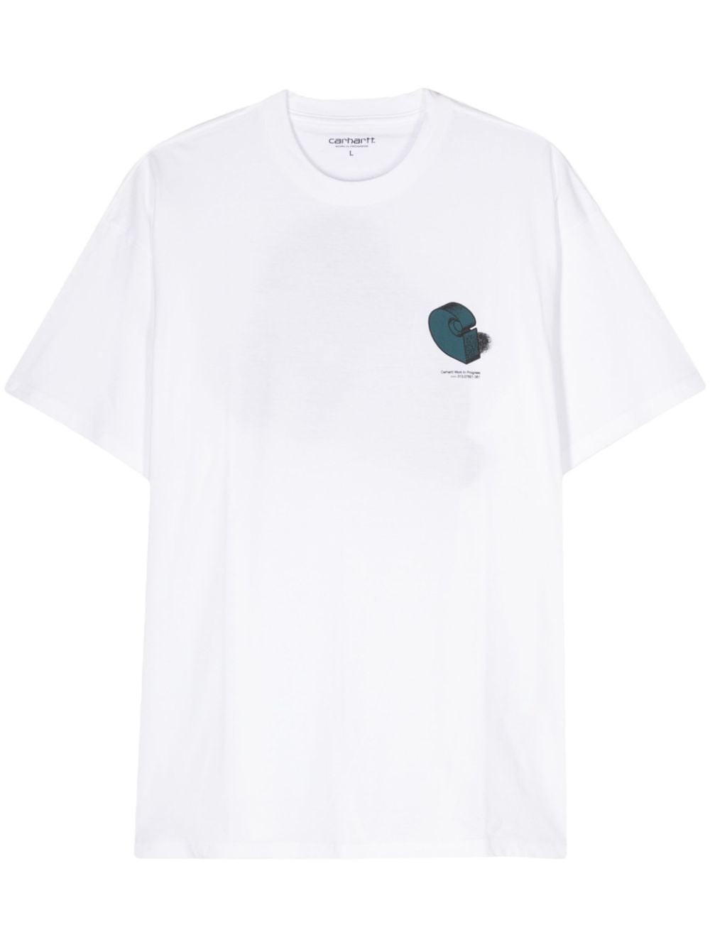 Carhartt WIP Diagram C organic-cotton T-shirt - White von Carhartt WIP