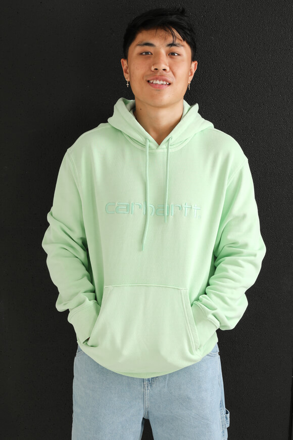 Carhartt WIP Kapuzensweatshirt | Pale Spearmint | Herren  | L von Carhartt WIP