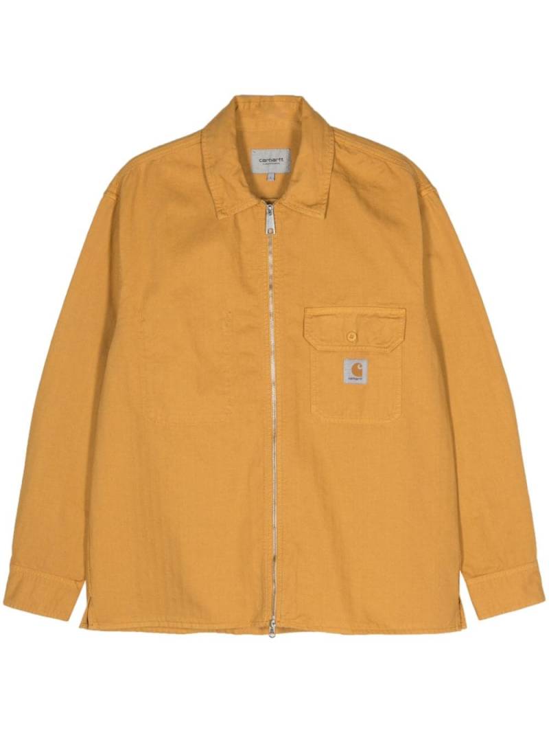 Carhartt WIP Rainer cotton shirt jacket - Yellow von Carhartt WIP