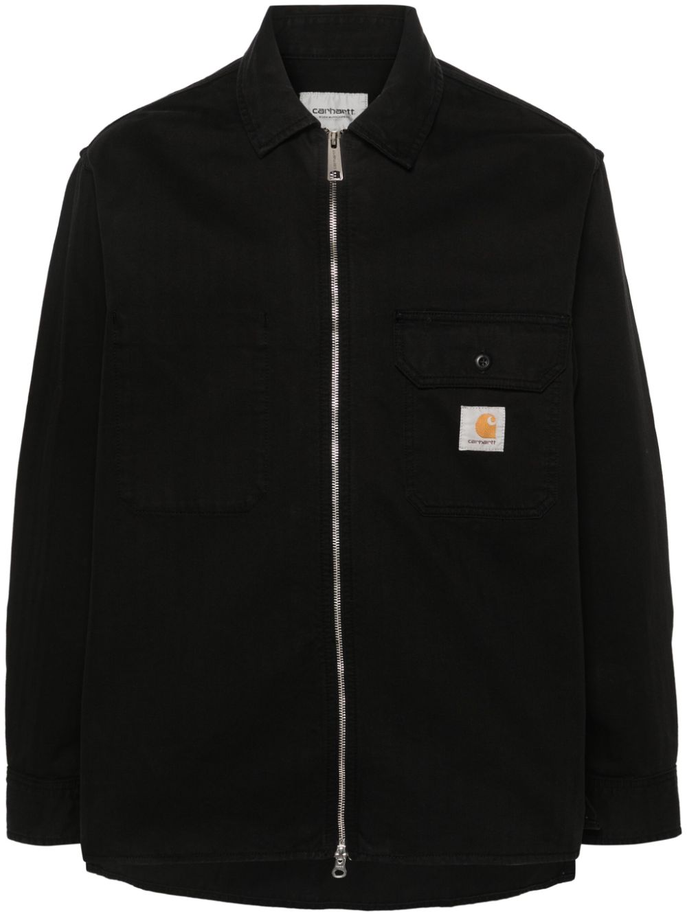 Carhartt WIP Rainer herringbone shirt jacket - Black von Carhartt WIP