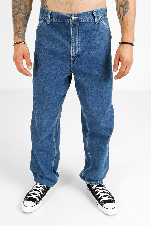 Carhartt WIP Relaxed Straight Fit Jeans L32 | Blue Stone Wash | Herren  | 26/32 von Carhartt WIP