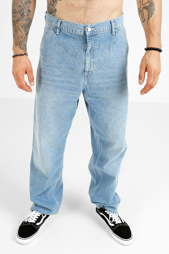 Carhartt WIP Relaxed Straight Fit Jeans L32 | Hellblau | Herren  | 34/32 von Carhartt WIP