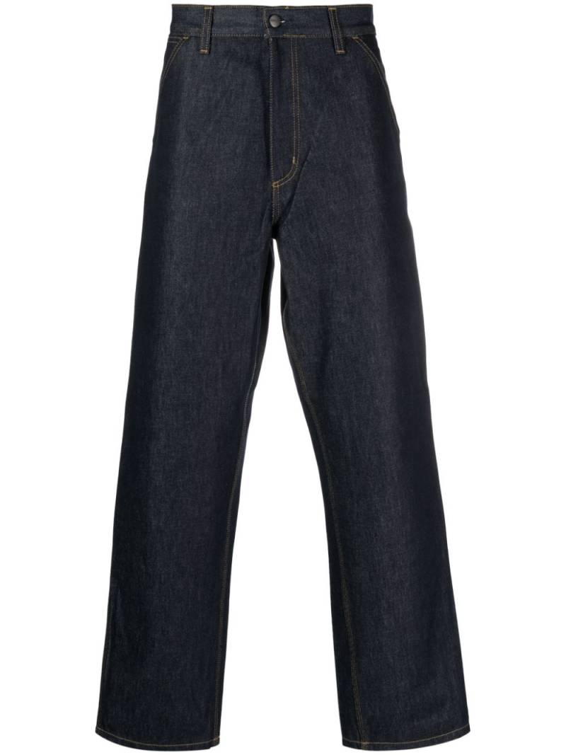 Carhartt WIP Single Knee mid-rise straight-leg jeans - Blue von Carhartt WIP
