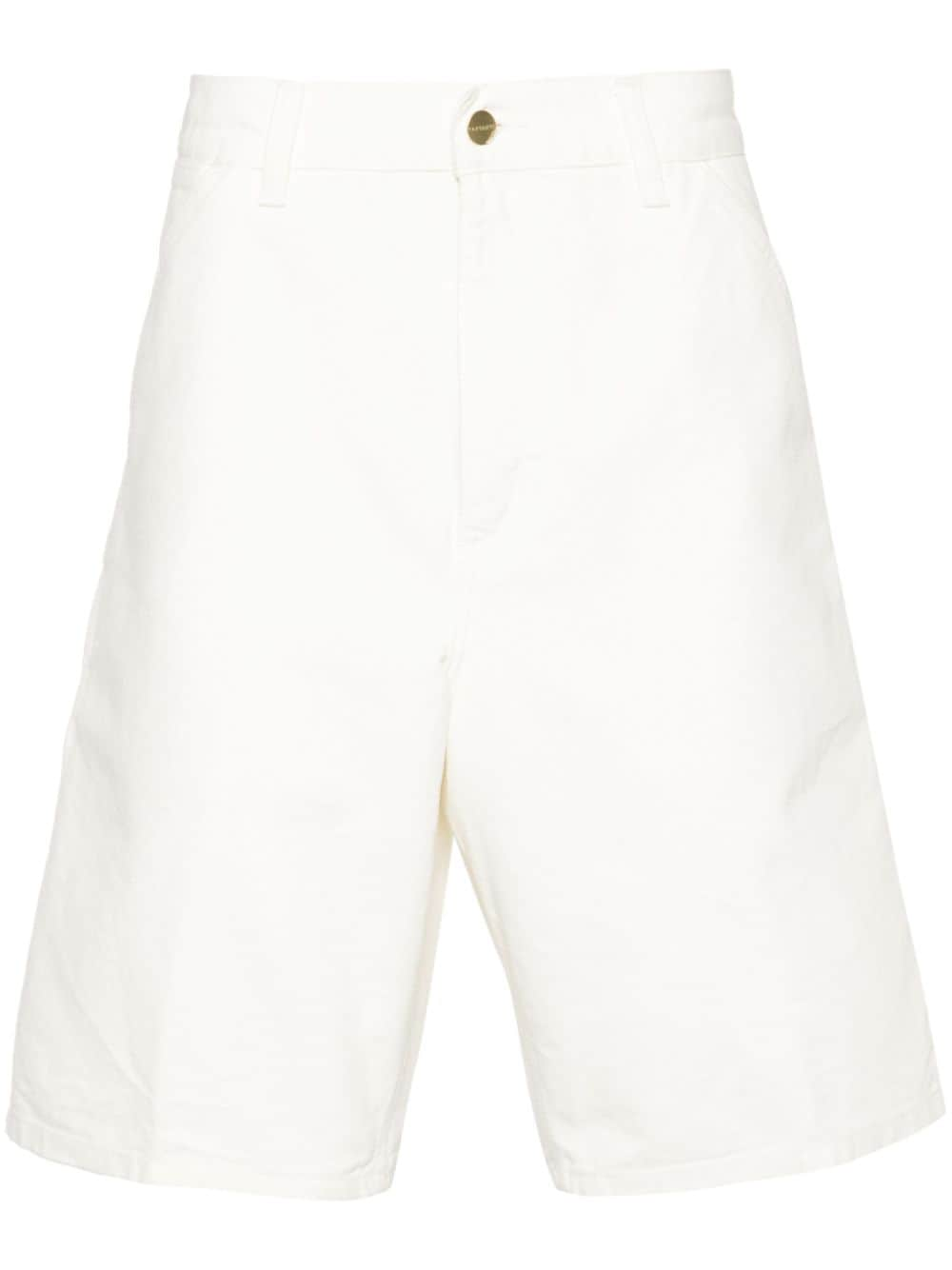 Carhartt WIP Single Knee shorts - White von Carhartt WIP