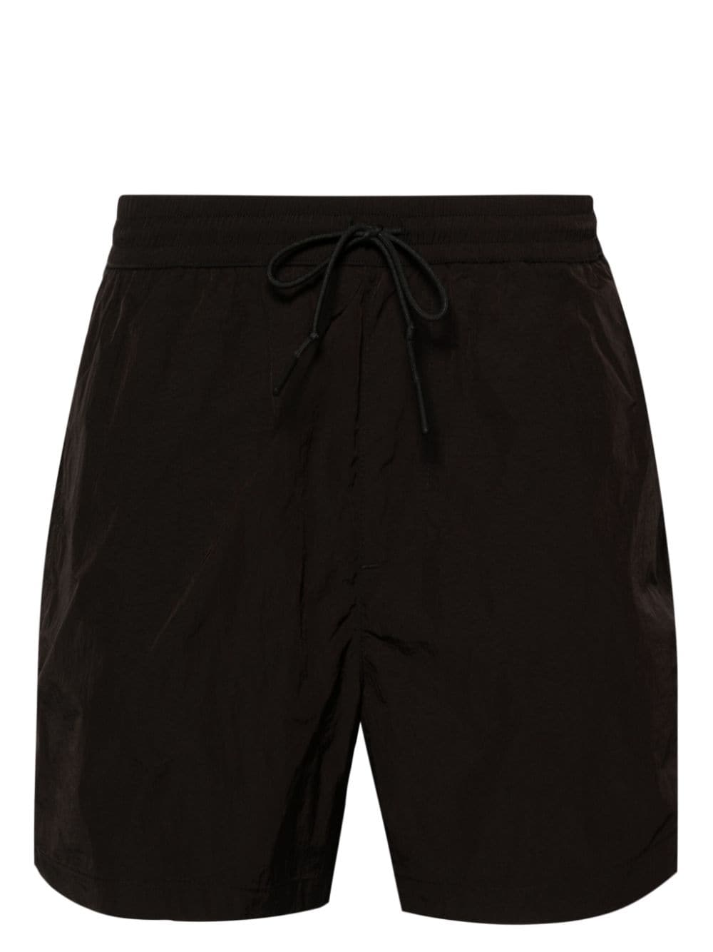 Carhartt WIP Tobes crinkled swim shorts - Black von Carhartt WIP