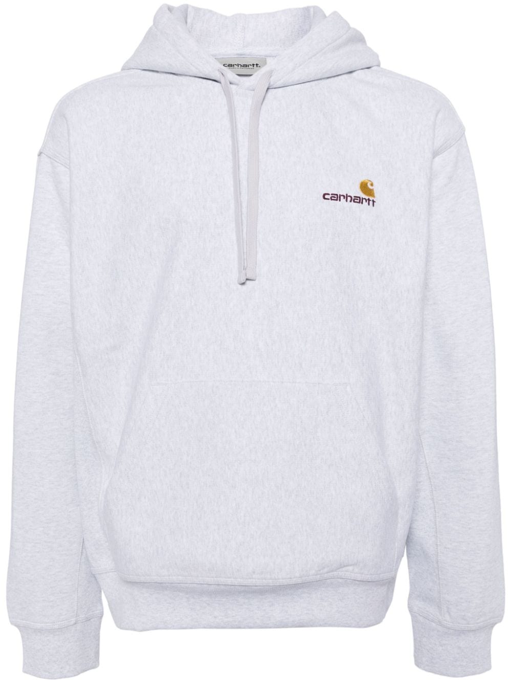 Carhartt WIP embroidered-logo hooded sweatshirts - Grey von Carhartt WIP