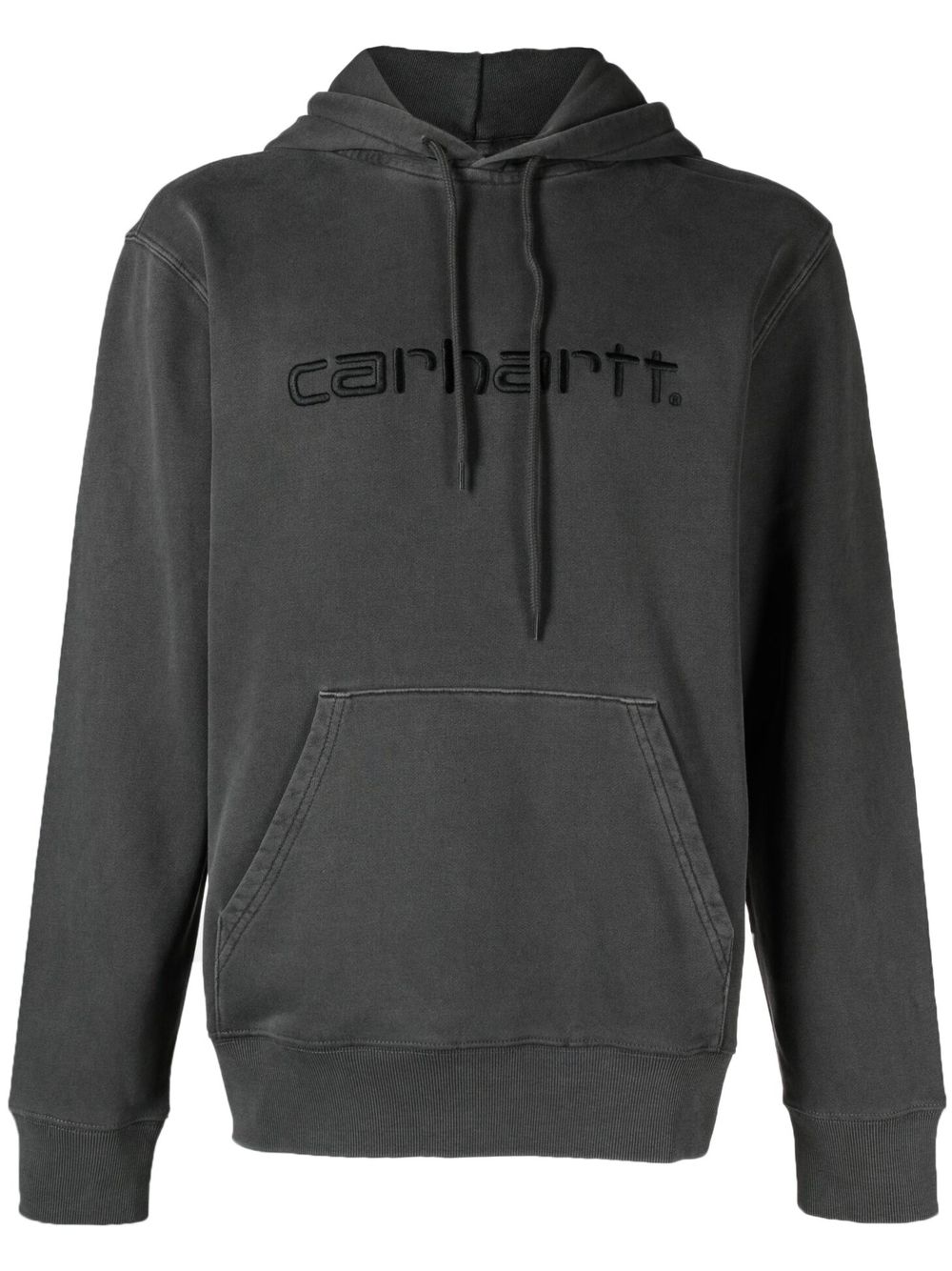 Carhartt WIP embroidered-logo hoodie - Grey von Carhartt WIP