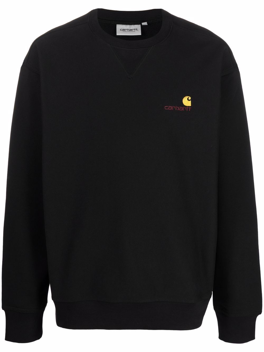 Carhartt WIP embroidered-logo jumper - Black von Carhartt WIP