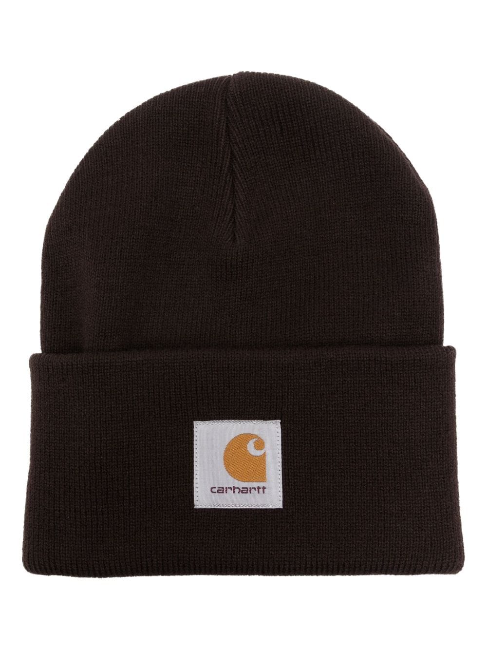 Carhartt WIP logo-appliqué beanie - Brown von Carhartt WIP