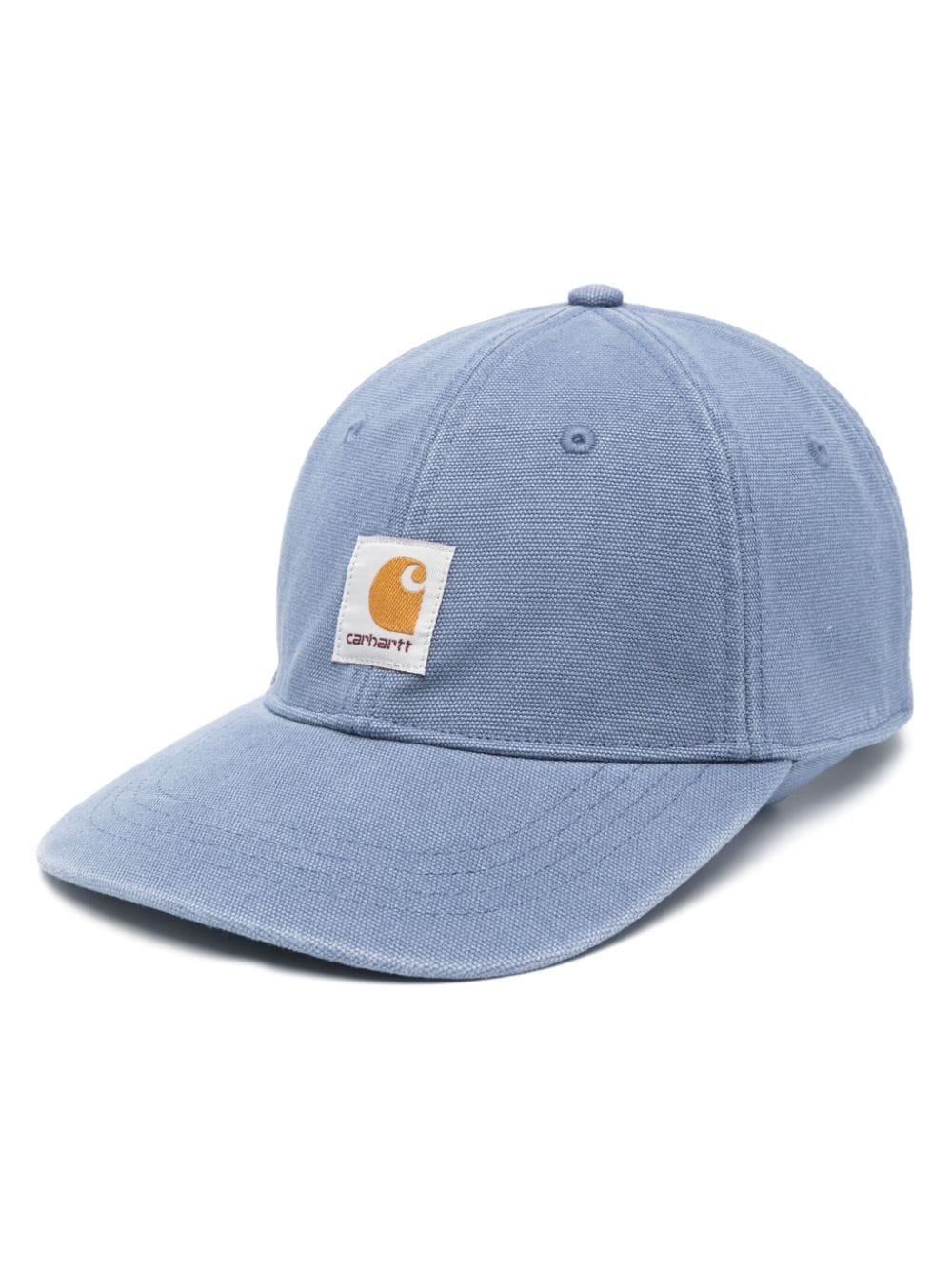 Carhartt WIP logo-appliqué cotton cap - Blue von Carhartt WIP