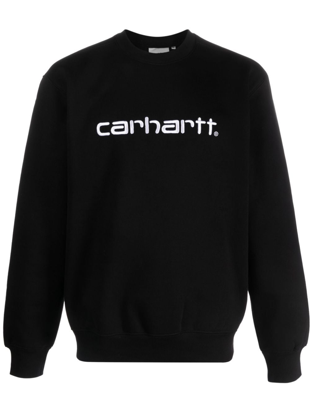 Carhartt WIP logo-embroidered crew-neck sweatshirt - Black von Carhartt WIP