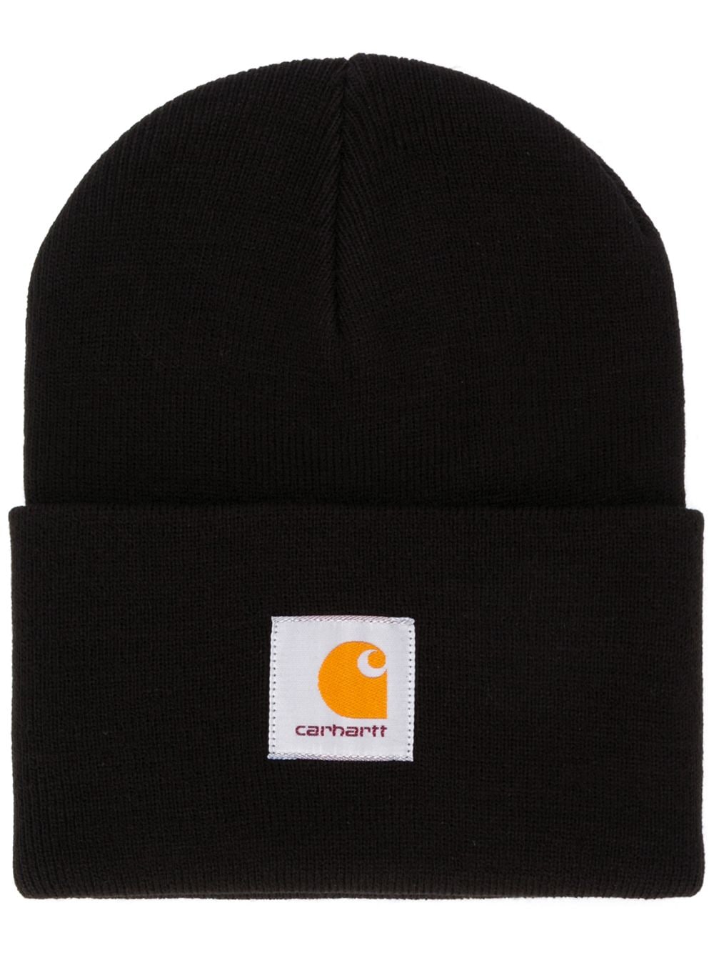 Carhartt WIP logo patch beanie - Black von Carhartt WIP