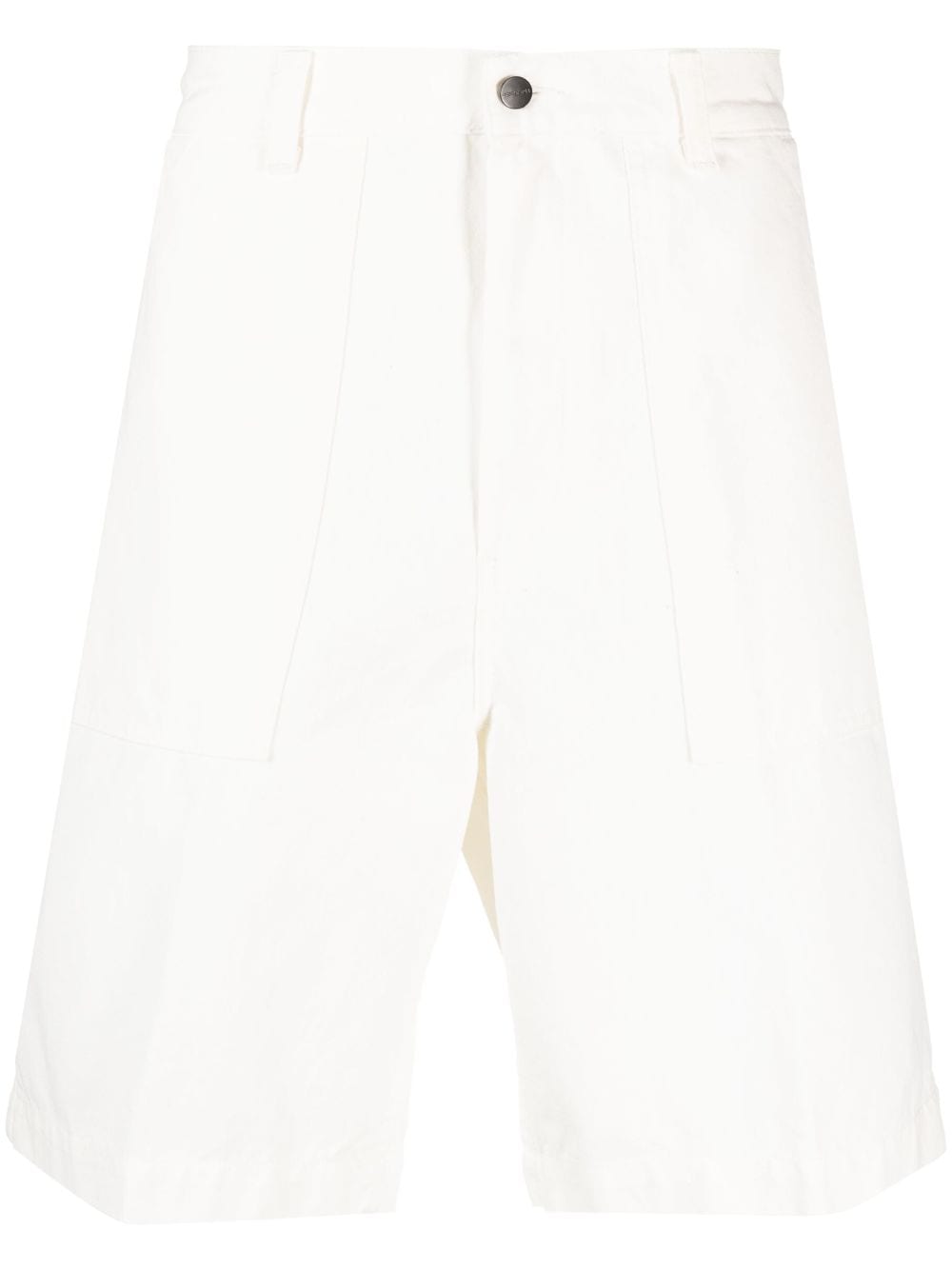 Carhartt WIP logo-patch cotton shorts - White von Carhartt WIP