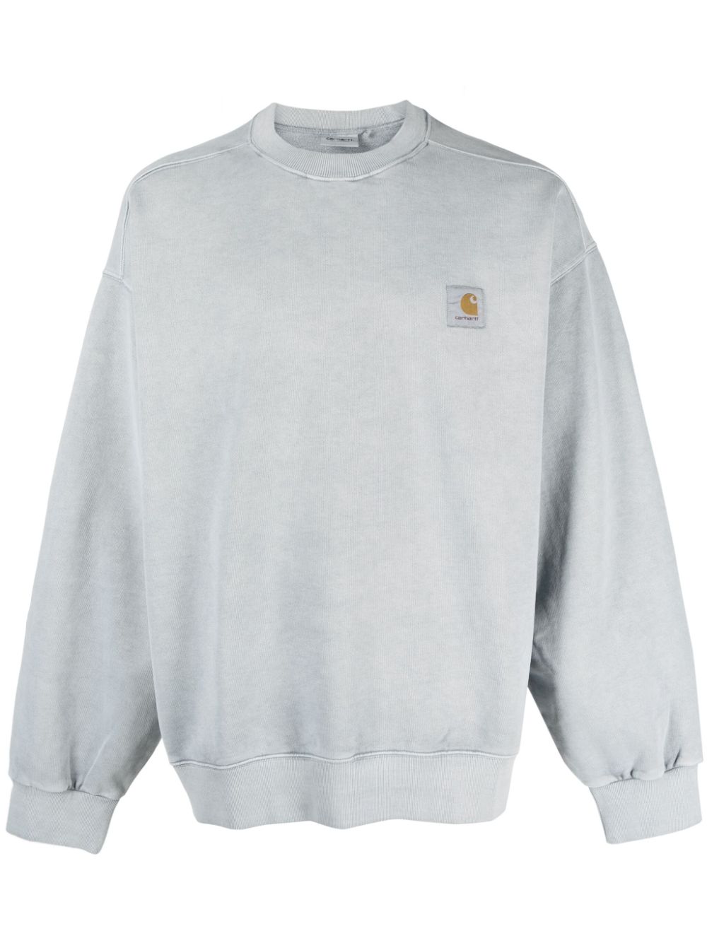 Carhartt WIP logo-patch cotton sweatshirt - Blue von Carhartt WIP