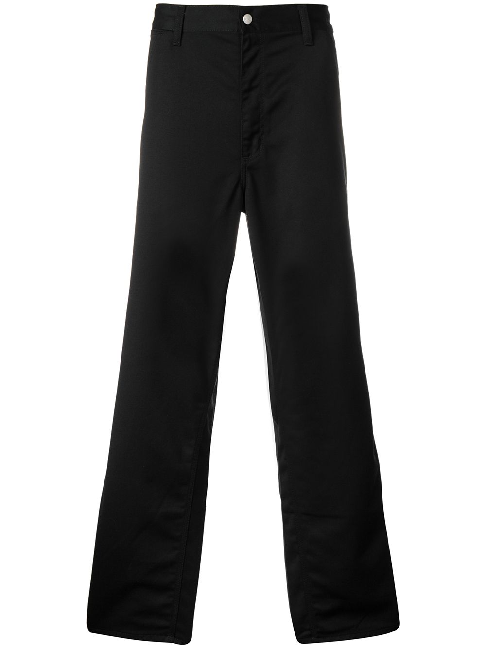 Carhartt WIP logo patch wide-leg trousers - Black von Carhartt WIP