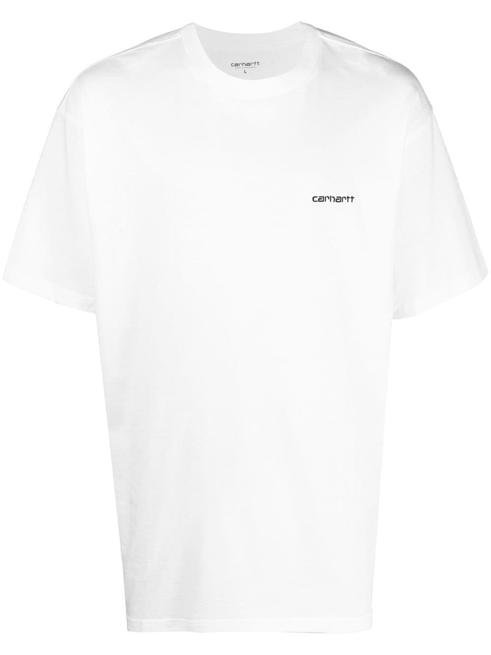 Carhartt WIP logo-print cotton T-shirt - White von Carhartt WIP