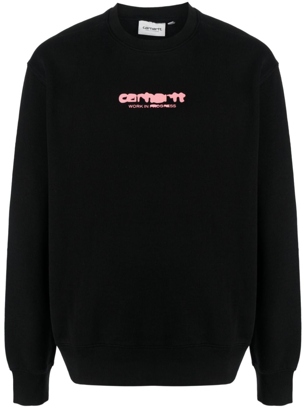 Carhartt WIP logo-print cotton sweatshirt - Black von Carhartt WIP