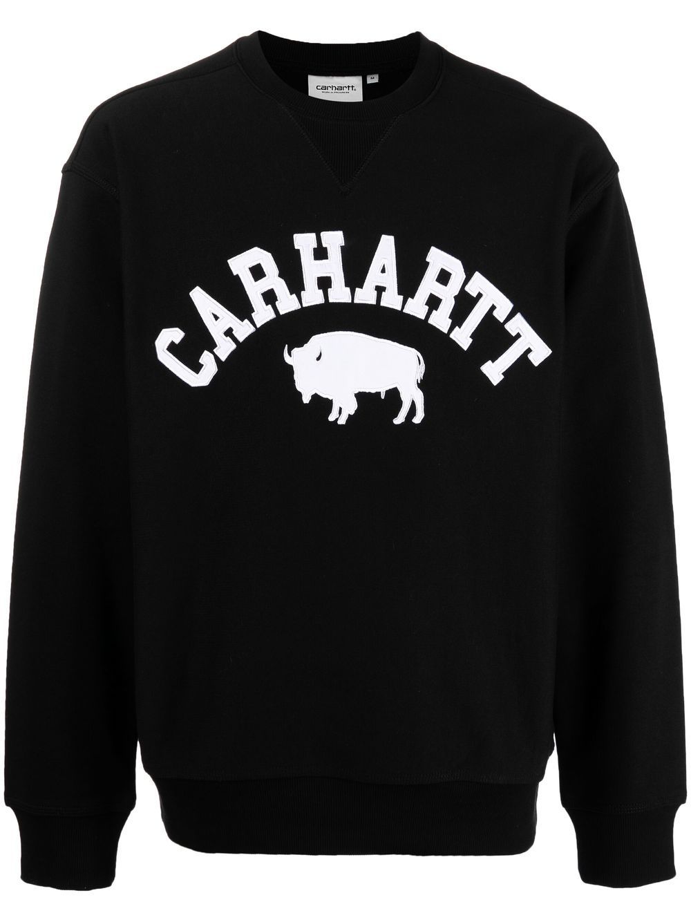 Carhartt WIP logo-print crew neck sweatshirt - Black von Carhartt WIP