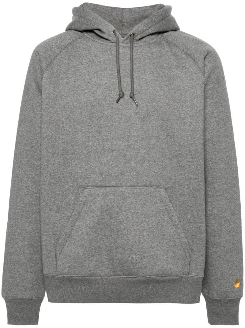 Carhartt WIP mélange cotton-blend hoodie - Grey von Carhartt WIP