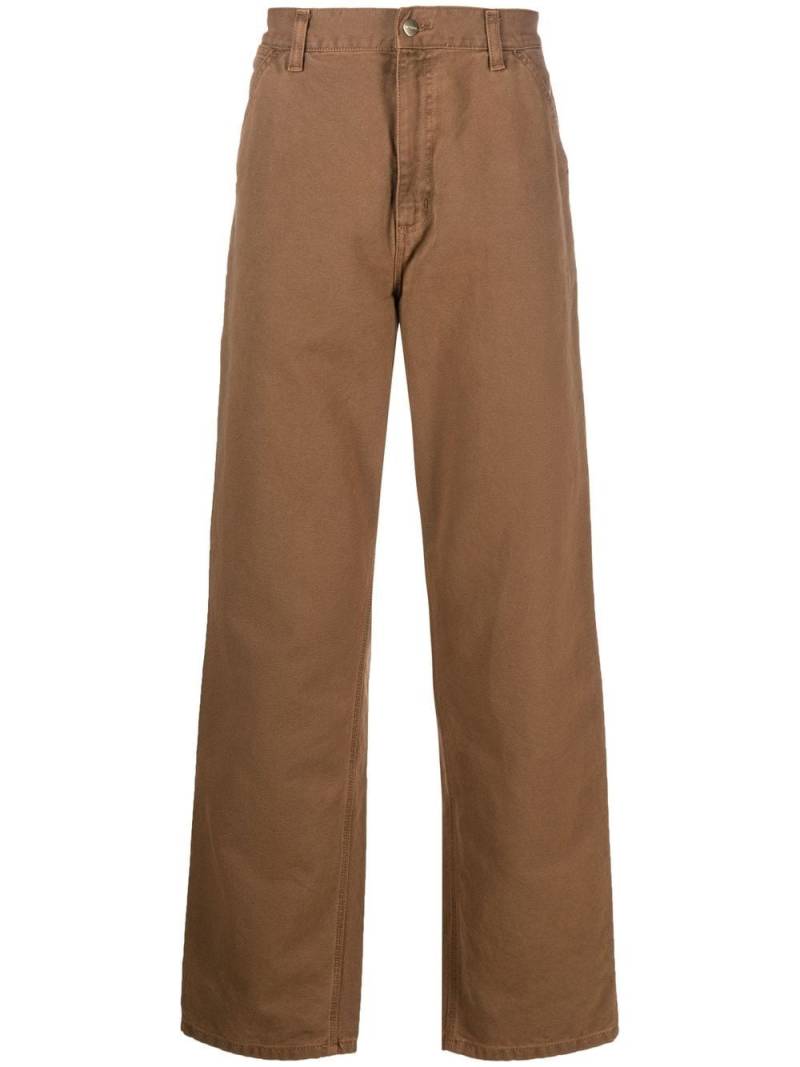 Carhartt WIP straight-leg high waist jeans - Brown von Carhartt WIP