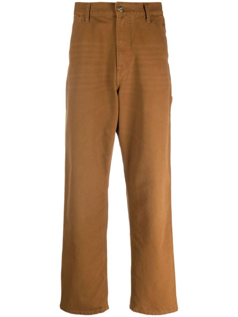 Carhartt WIP straight-leg organic-cotton trousers - Brown von Carhartt WIP