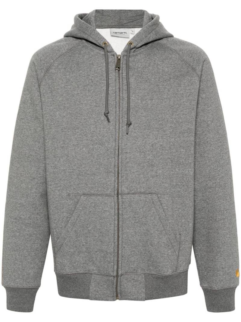 Carhartt WIP zipped cotton-blend hoodie - Grey von Carhartt WIP