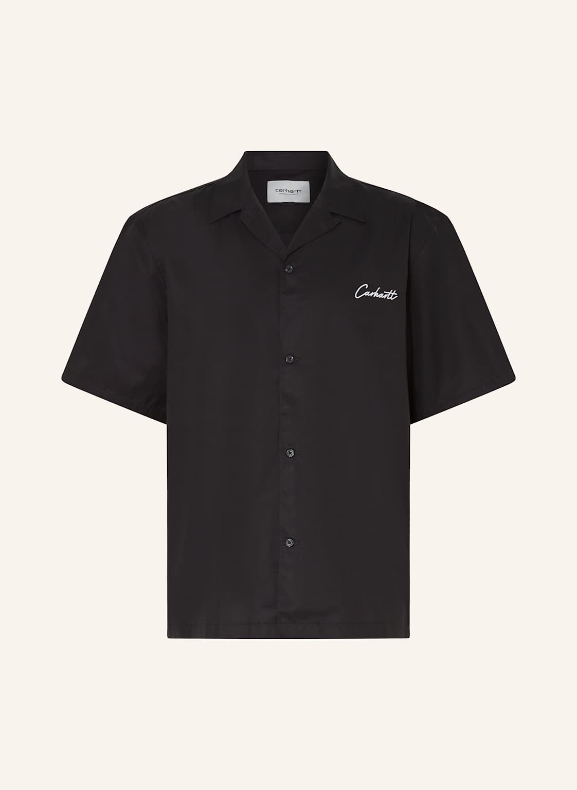 Carhartt Wip Resorthemd Delray Loose Fit schwarz Carhartt Wip Resorthemd Delray Loose Fit schwarz von Carhartt WIP