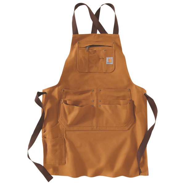 Carhartt - Firm Duck Apron - Schürze Gr One Size braun von Carhartt