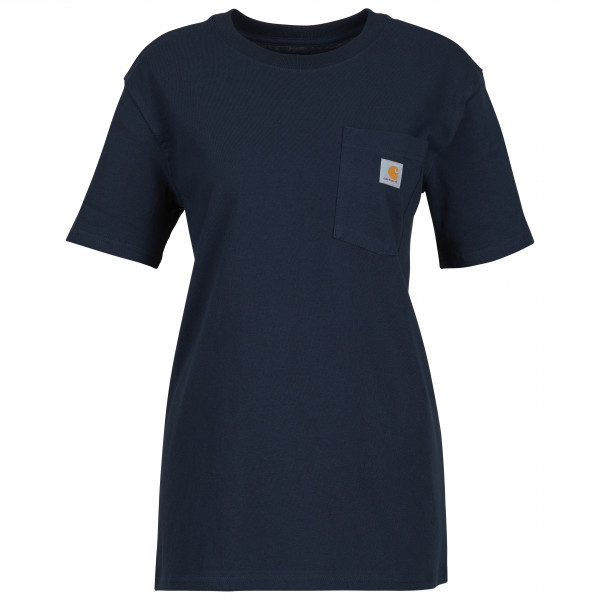 Carhartt - Women's Loose Fit Heavyweight S/S Pocket Cotton - T-Shirt Gr XL blau von Carhartt