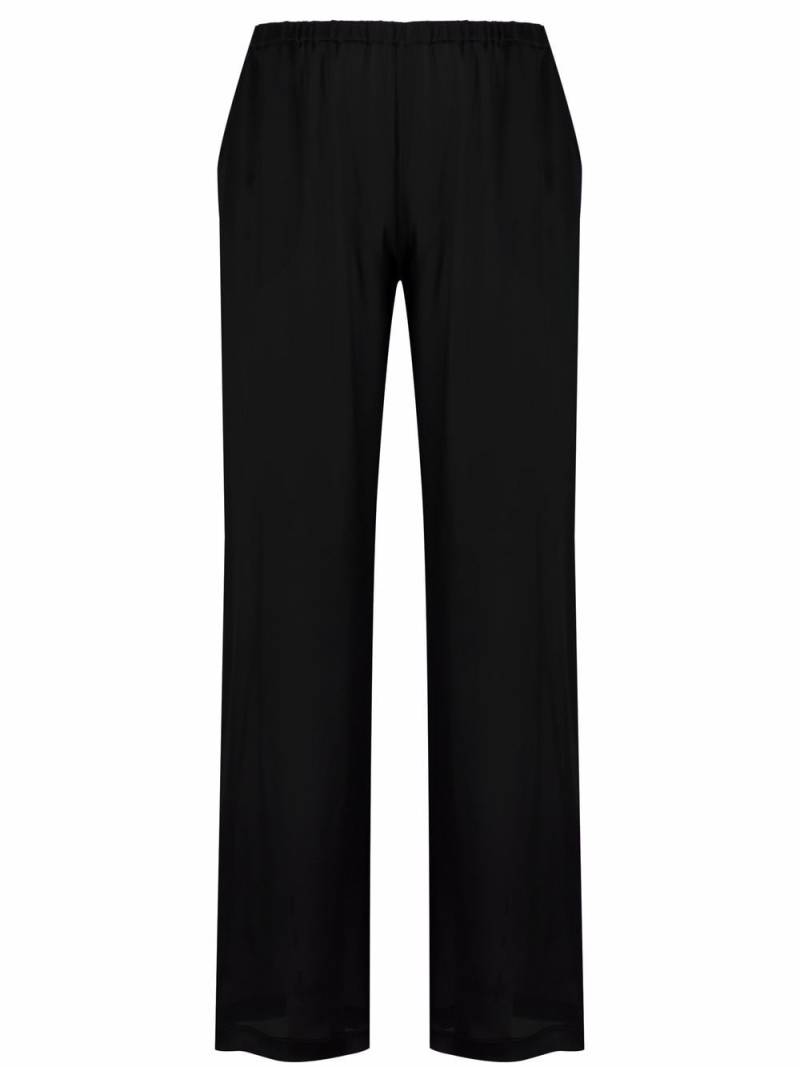 Carine Gilson silk pyjama bottoms - Black von Carine Gilson