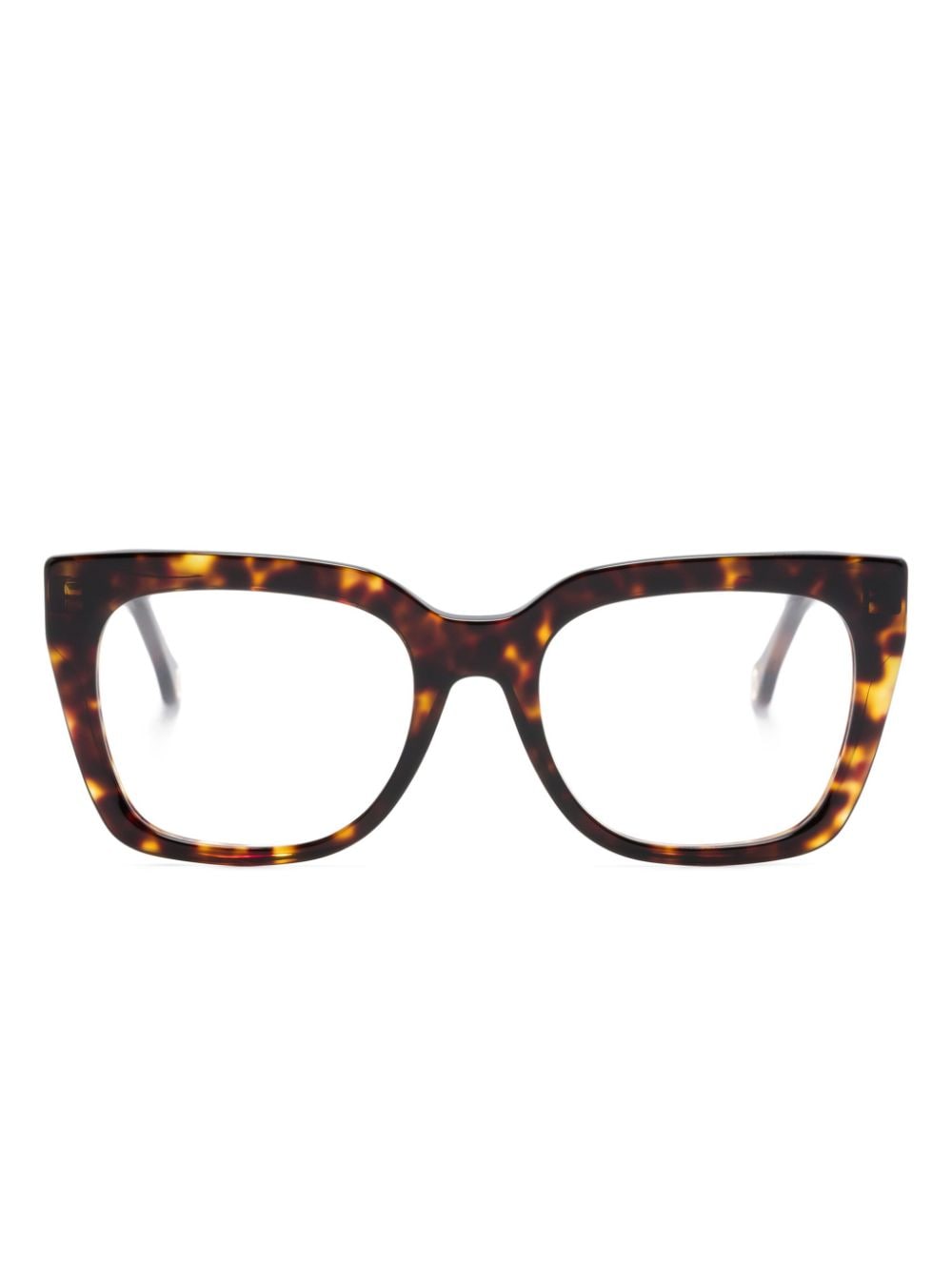 Carolina Herrera Her 0227 butterfly-frame glasses - Brown von Carolina Herrera