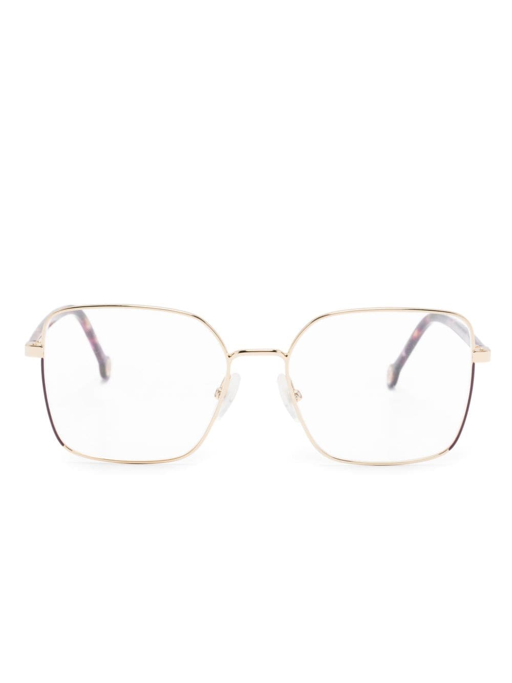 Carolina Herrera Her 0248 square-frame glasses - Gold von Carolina Herrera