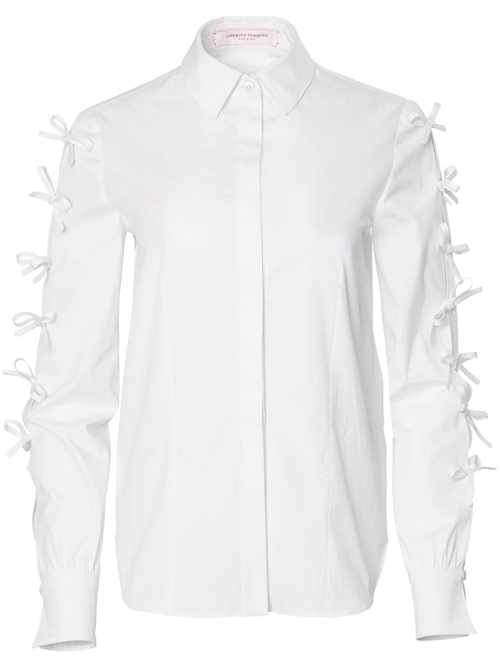 Carolina Herrera bow-detail long-sleeve shirt - White von Carolina Herrera