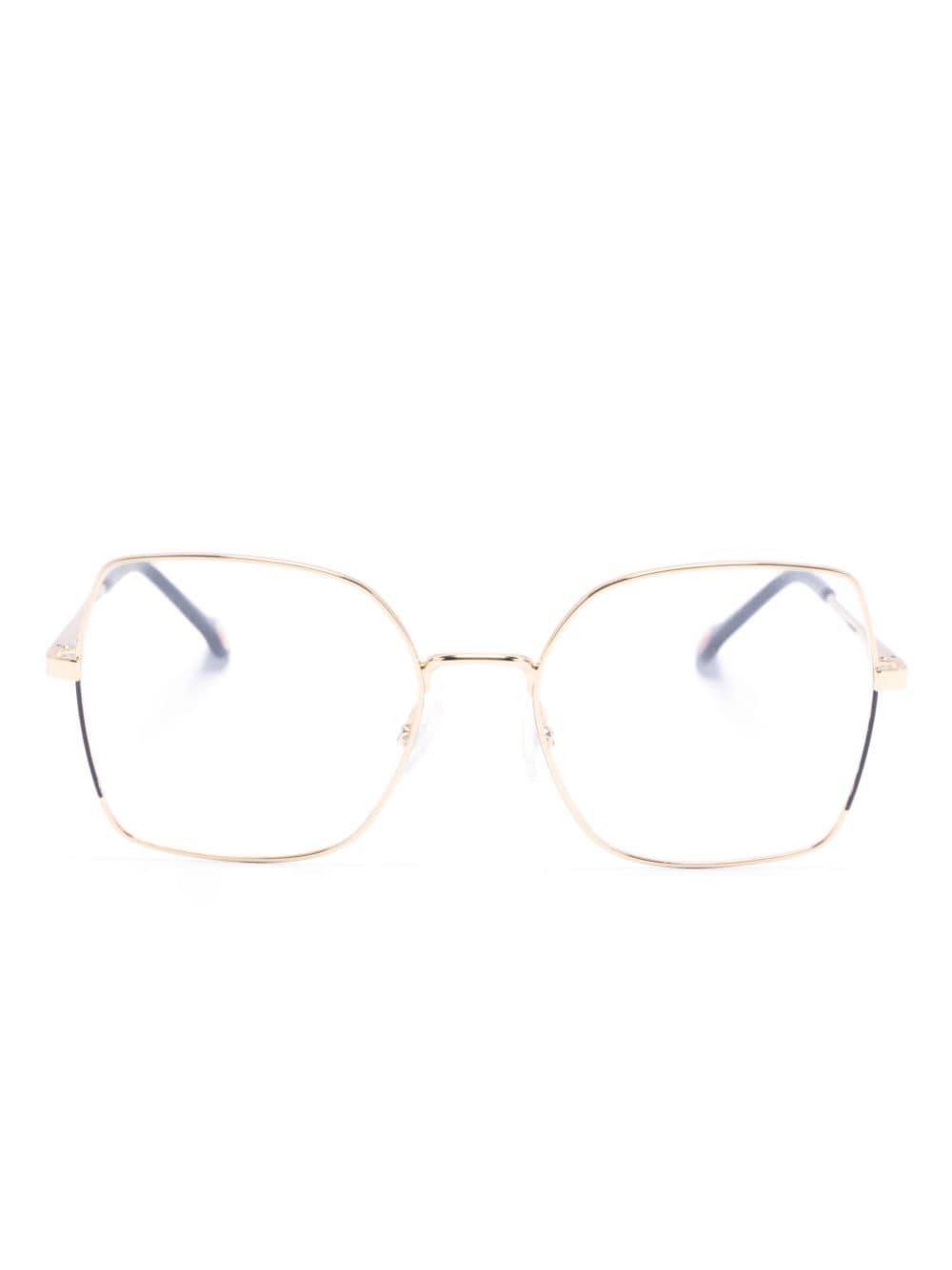 Carolina Herrera oversize-frame glasses - Gold von Carolina Herrera
