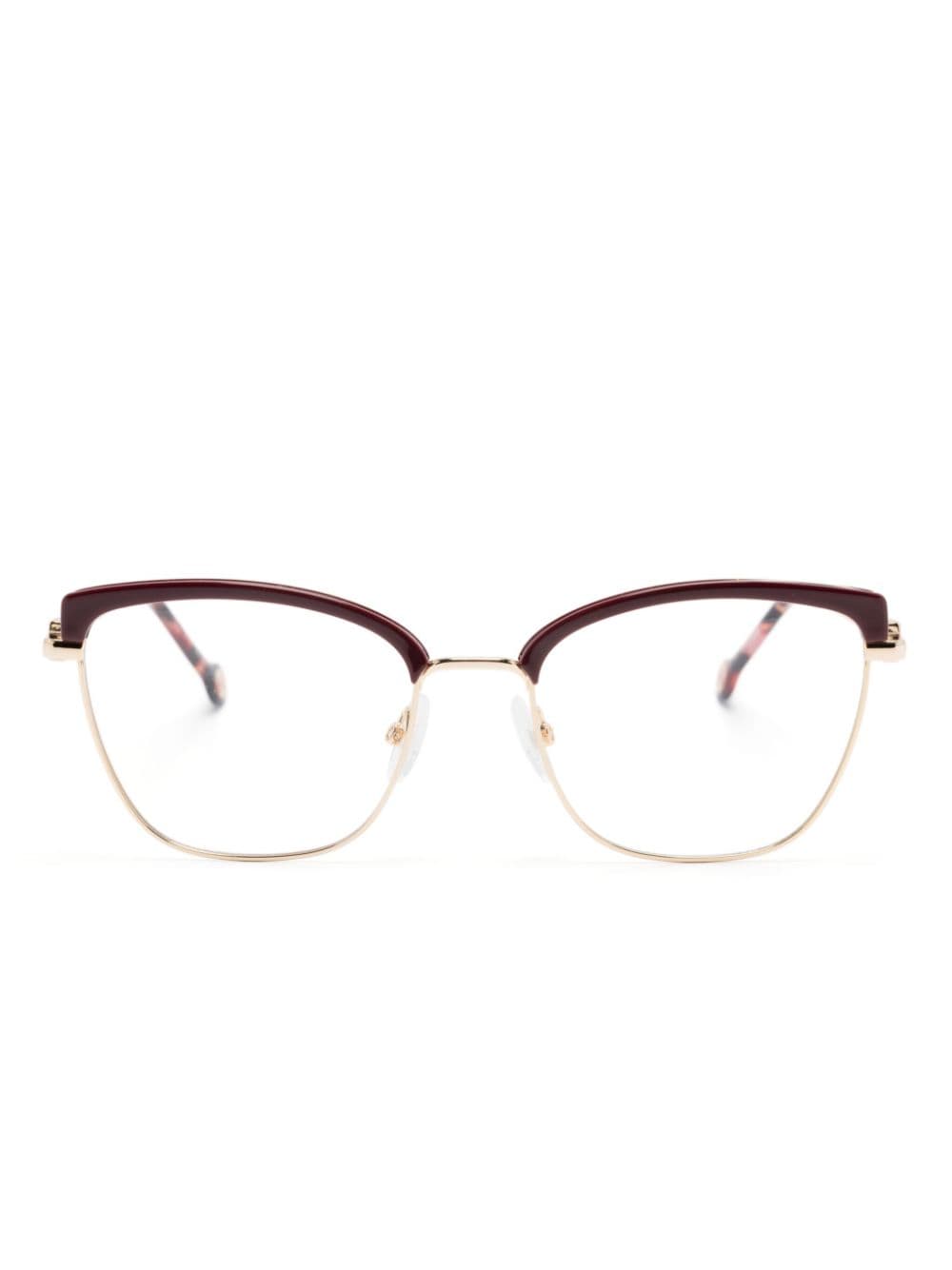 Carolina Herrera square-frame glasses - Gold von Carolina Herrera