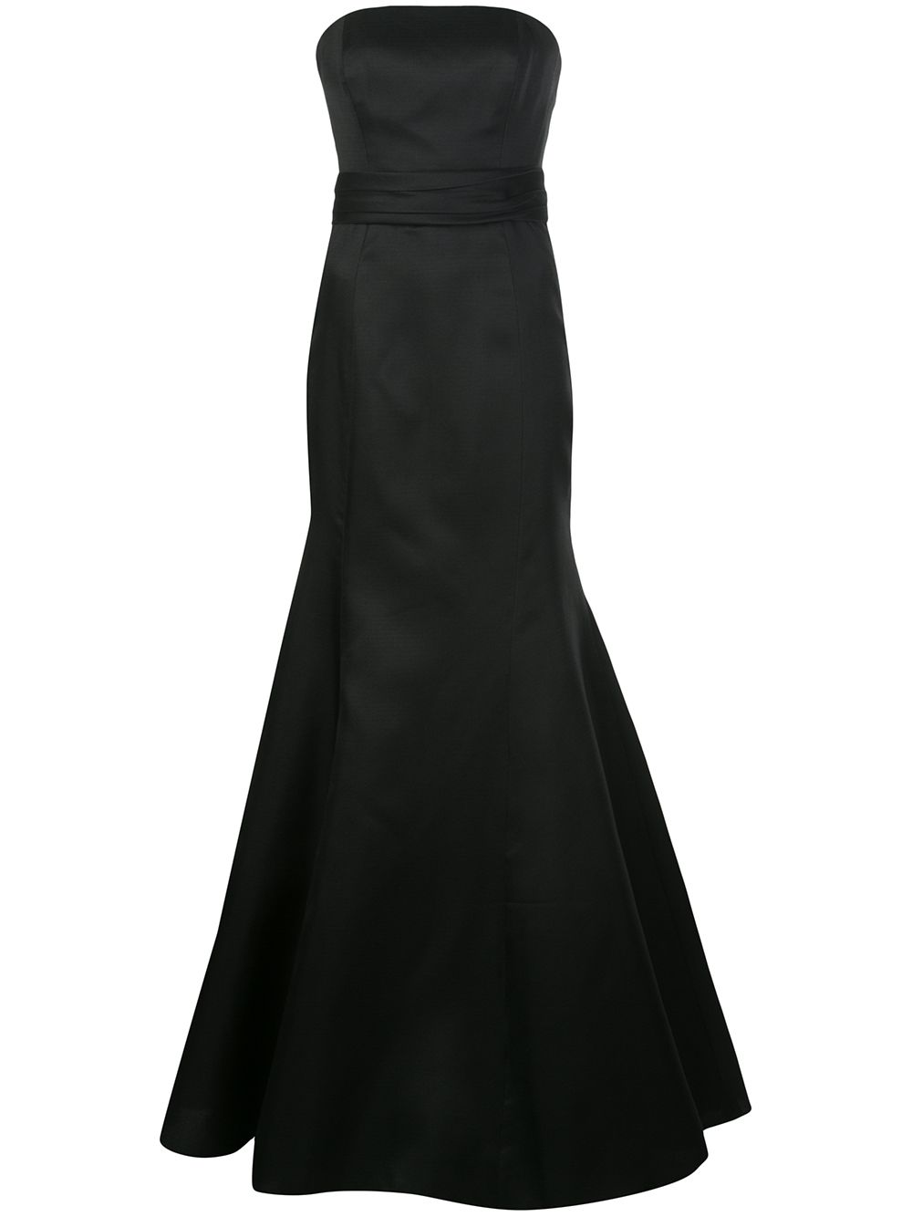 Carolina Herrera strapless fishtail floor-length gown - Black von Carolina Herrera