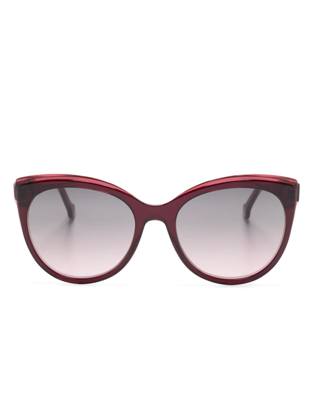 Carolina Herrera two-tone cat-eye frame sunglasses - Red von Carolina Herrera