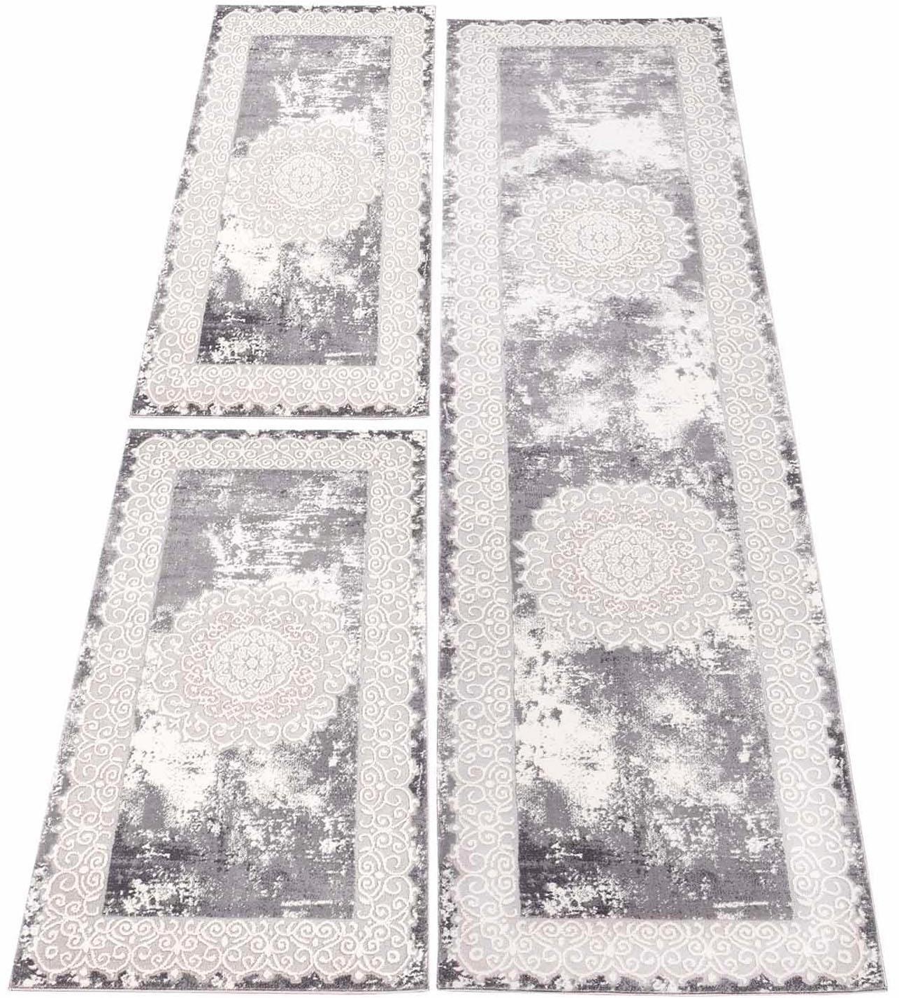 Carpet City Bettumrandung »Platin 8058«, (3 tlg.) von Carpet City