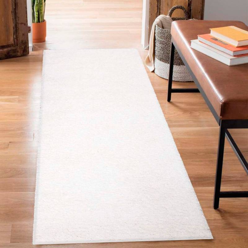 Carpet City Hochflor-Teppich »City Shaggy«, rechteckig, 30 mm Höhe, Auch als Läufer, Langflor, Uni, Shaggy, flauschig-weich von Carpet City