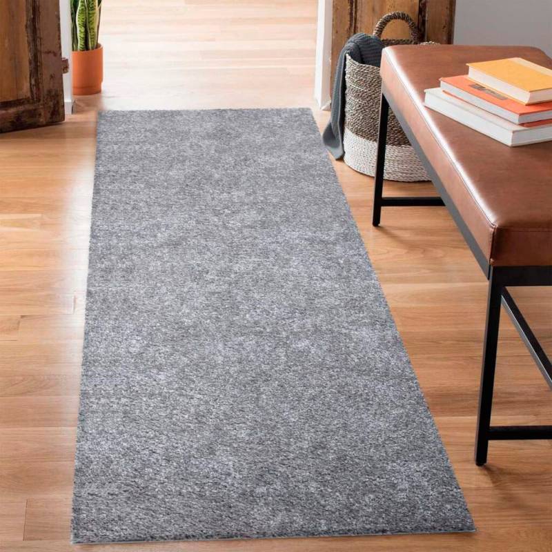 Carpet City Hochflor-Teppich »City Shaggy«, rechteckig, 30 mm Höhe, Auch als Läufer, Langflor, Uni, Shaggy, flauschig-weich von Carpet City