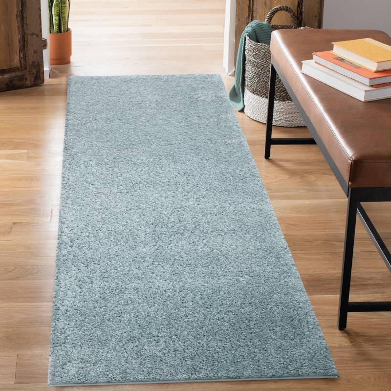 Carpet City Hochflor-Teppich »City Shaggy«, rechteckig, 30 mm Höhe, Auch als Läufer, Langflor, Uni, Shaggy, flauschig-weich von Carpet City