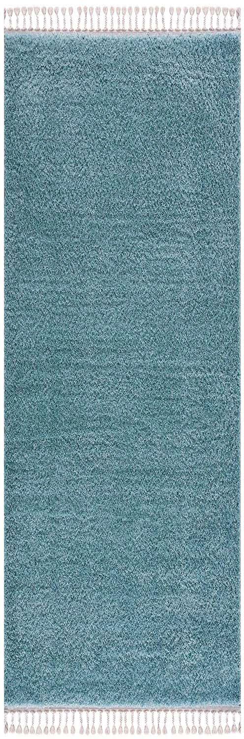 Carpet City Hochflor-Teppich »Pulpy 100«, rechteckig, 30 mm Höhe, Läufer, weich, mit Fransen, uni, viele Grössen, Wohnzimmer, Schafzimmer von Carpet City