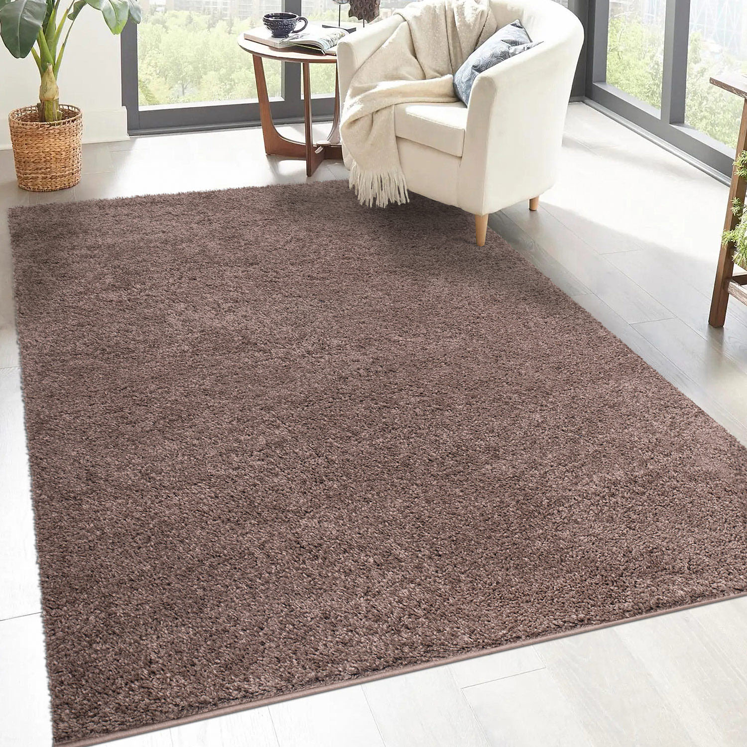 Carpet City Hochflor-Teppich »City Shaggy«, rechteckig von Carpet City