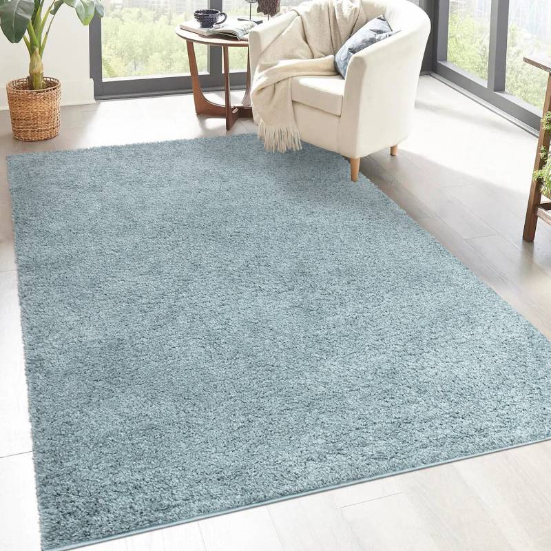 Carpet City Hochflor-Teppich »City Shaggy«, rechteckig, 30 mm Höhe, Auch als Läufer, Langflor, Uni, Shaggy, flauschig-weich von Carpet City
