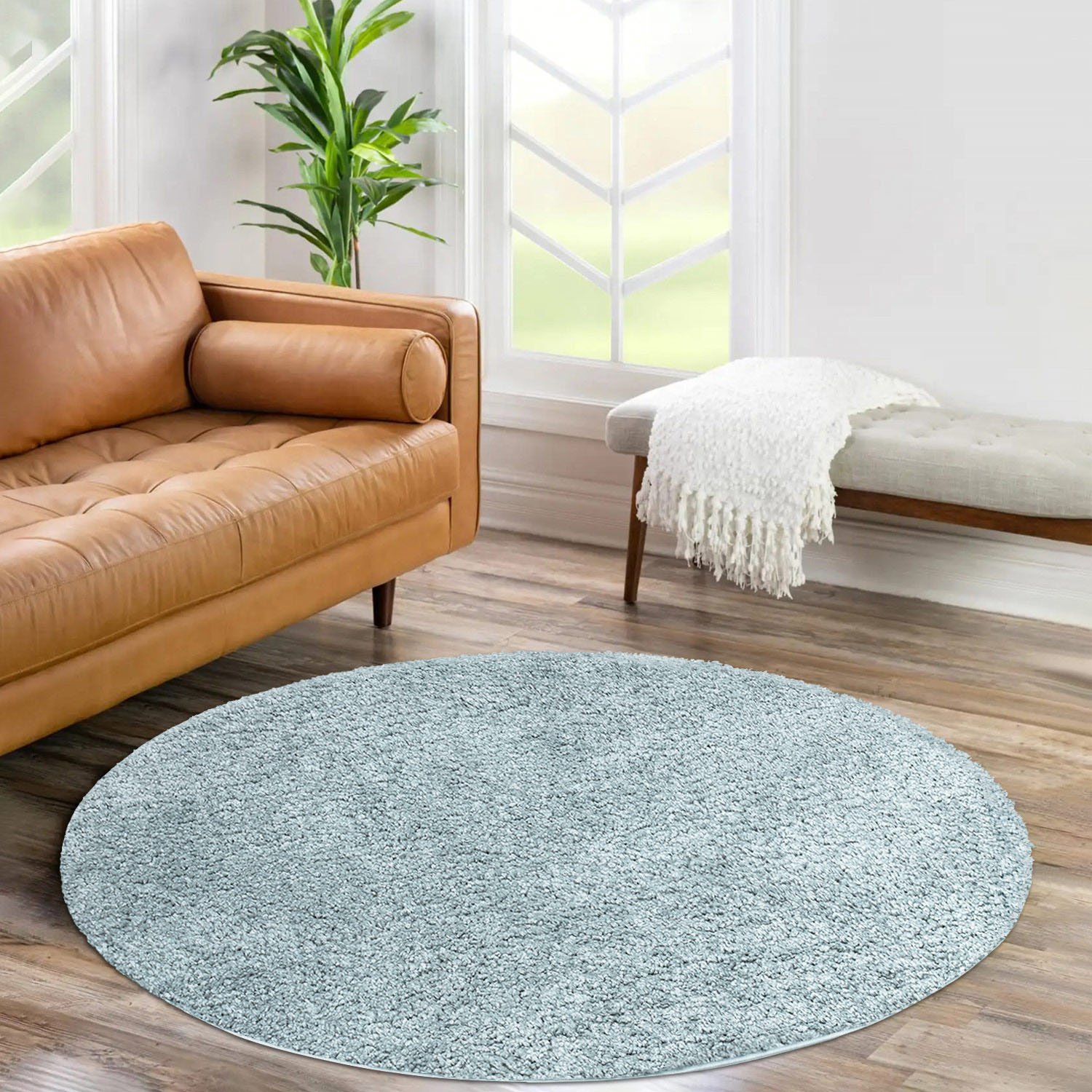 Carpet City Hochflor-Teppich »City Shaggy«, rund von Carpet City