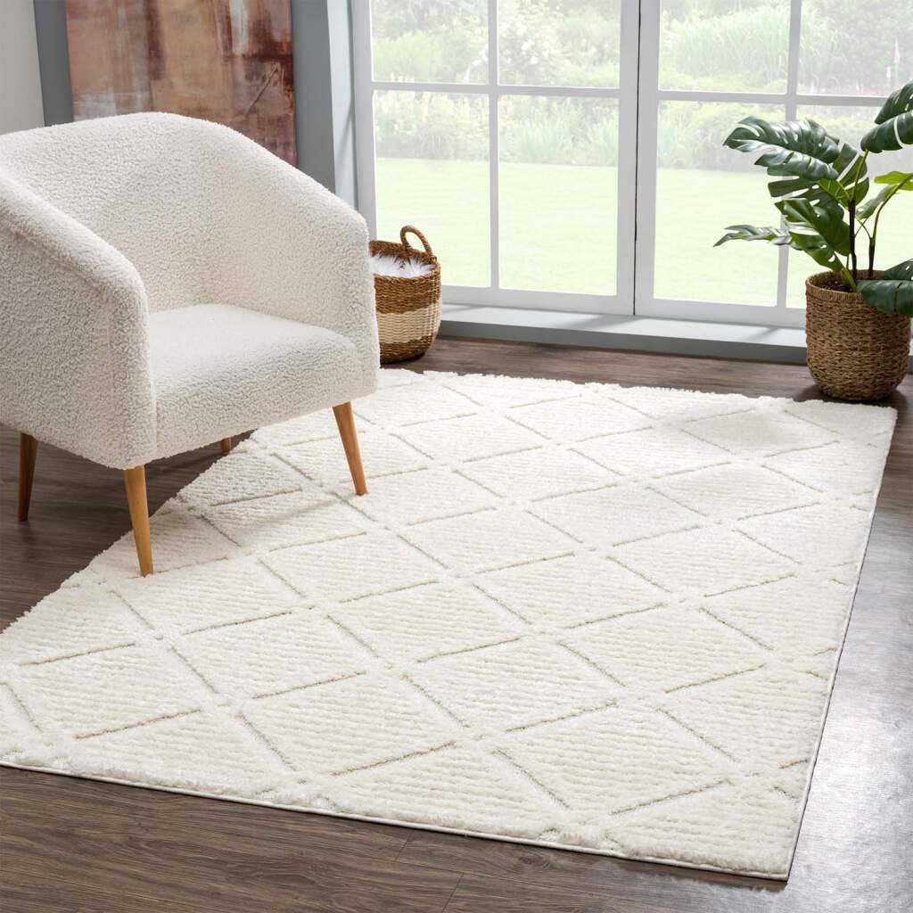 Carpet City Hochflor-Teppich »Focus 2997«, rechteckig, 20 mm Höhe, Läufer, Boho, Hochtief-Muster/ 3D-Effekt, für Wohnzimmer, Schlafzimmer Carpet City Hochflor-Teppich »Focus 2997«, rechteckig, 20 mm Höhe, Läufer, Boho, Hochtief-Muster/ 3D-Effekt, für Wohnzimmer, Schlafzimmer von Carpet City