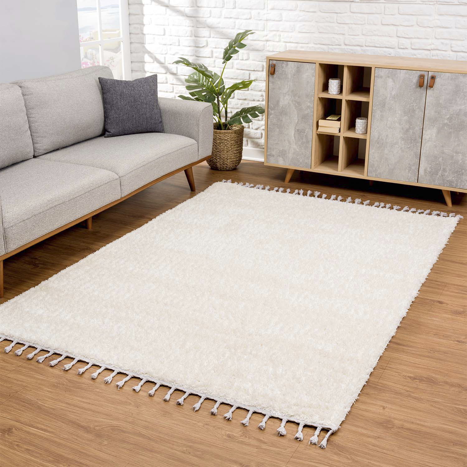 Carpet City Hochflor-Teppich »Pulpy 100«, rechteckig von Carpet City