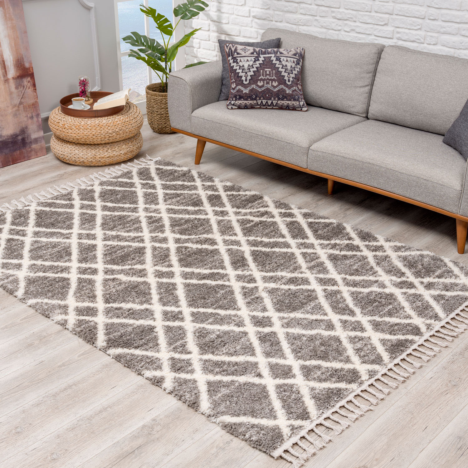 Carpet City Hochflor-Teppich »Pulpy 540«, rechteckig von Carpet City